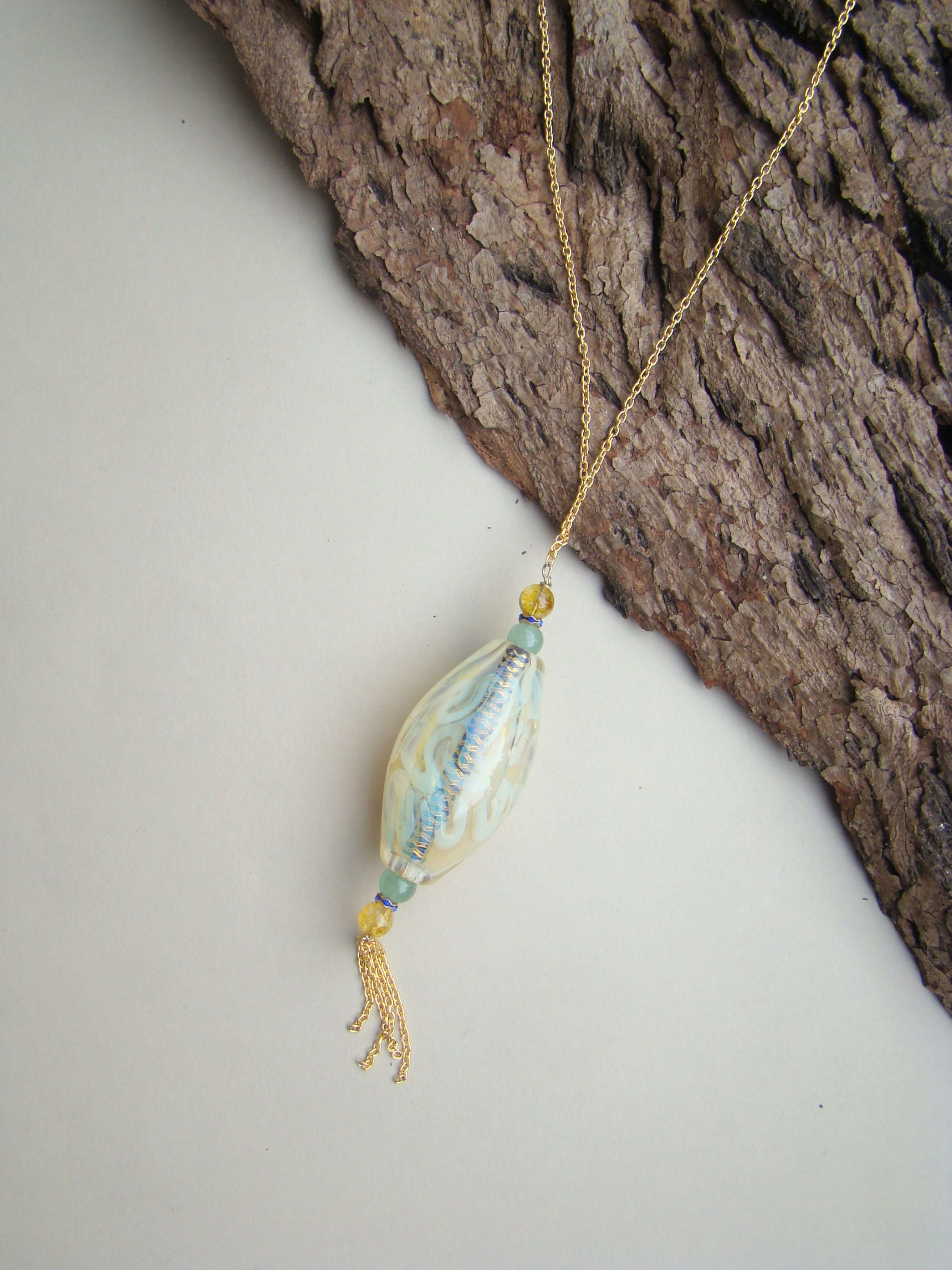 Bliss Amulet - Necklace Pearl