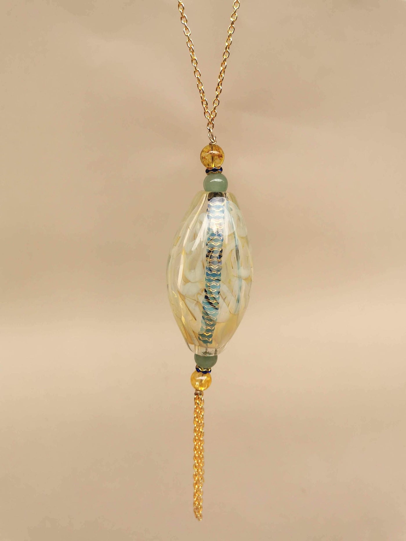 Bliss Amulet - Necklace Pearl