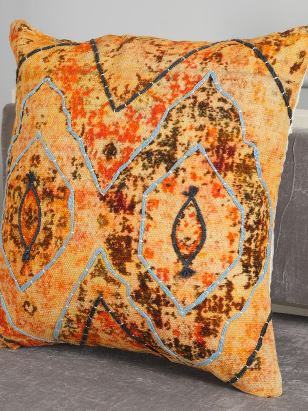 Embroidered Cushion Cover - Blissful Boho