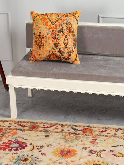 Blissful Boho Embroidered Cushion Cover