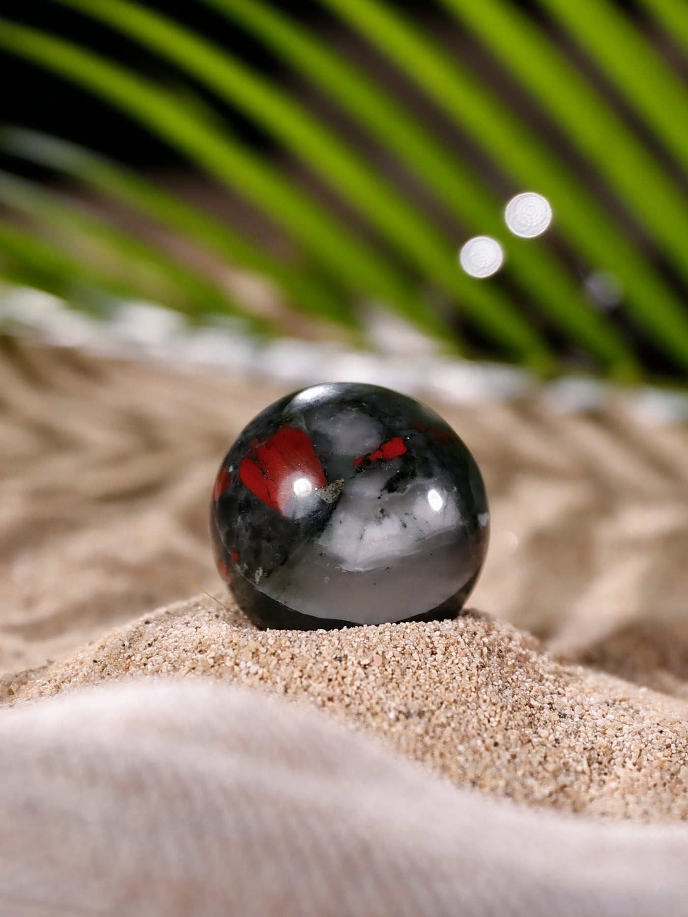 Blood Agate Sphere