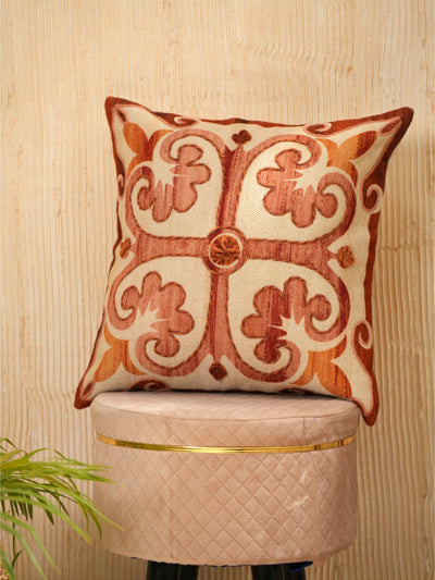 Bloom Embroidered Cushion Cover