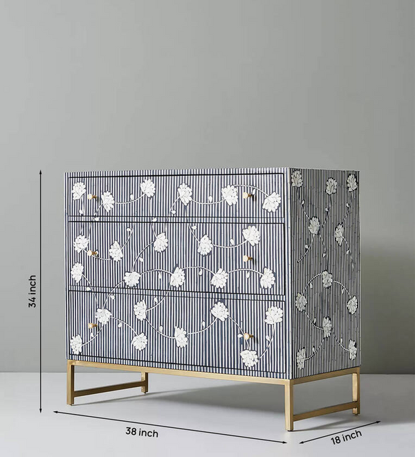 Inlay Chest of Drawer