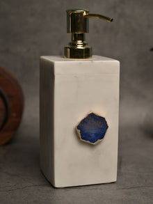 Marble Soap Dispenser with Agate