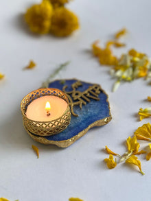 Jai Shree Ram Tea Light Candle Holder Set of 2