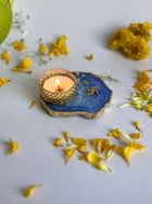 Swastik Tea Light Candle Holder Set of 2