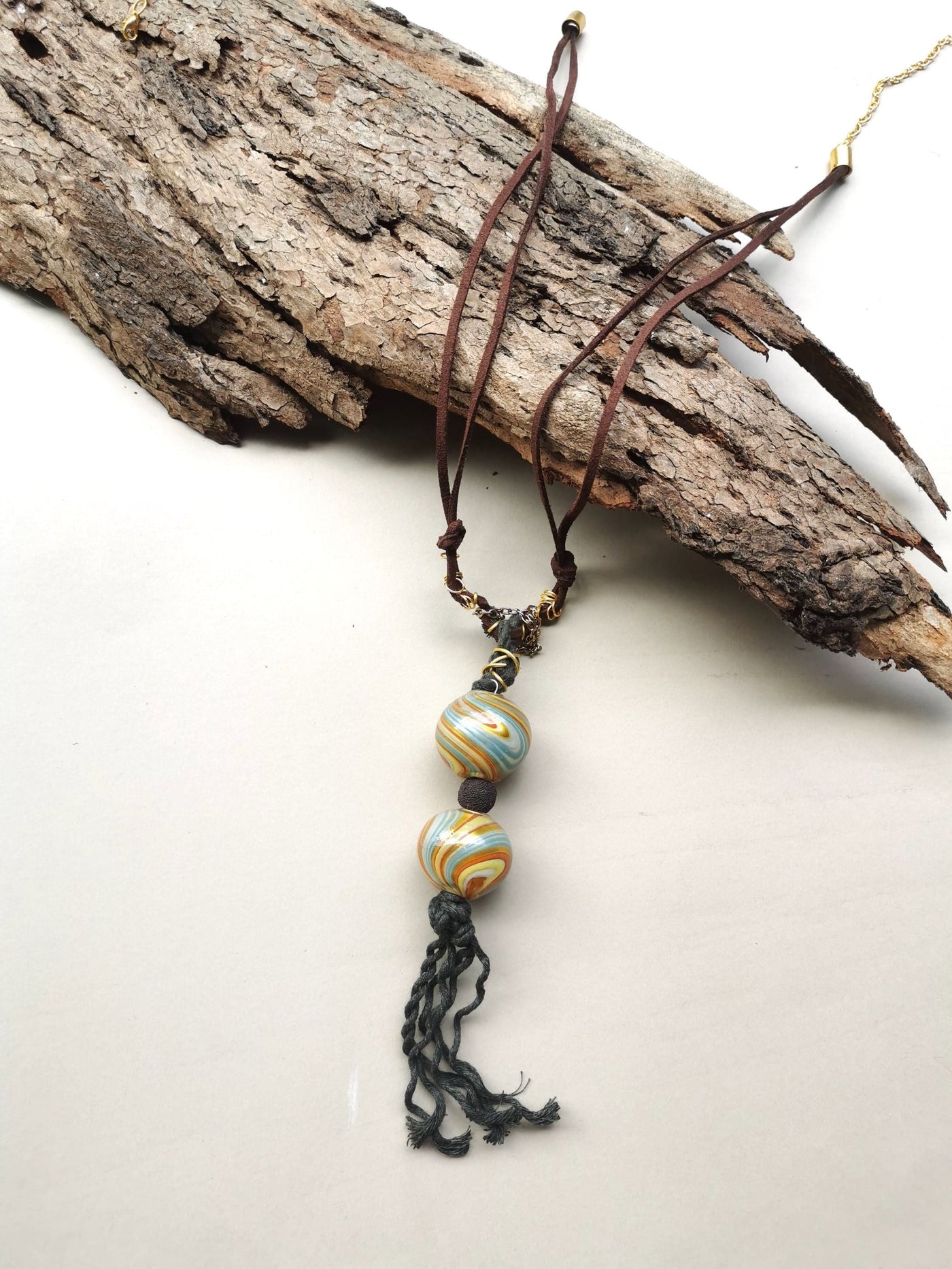 Boho Earth Spirit Echo- Necklace