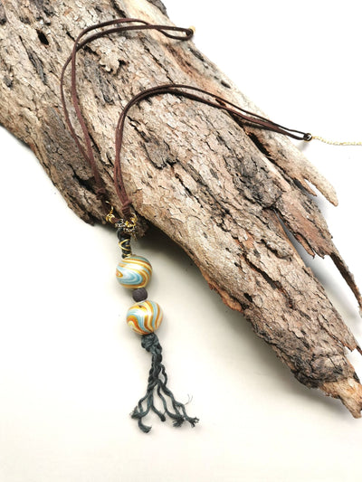 Boho Earth Spirit Echo- Necklace