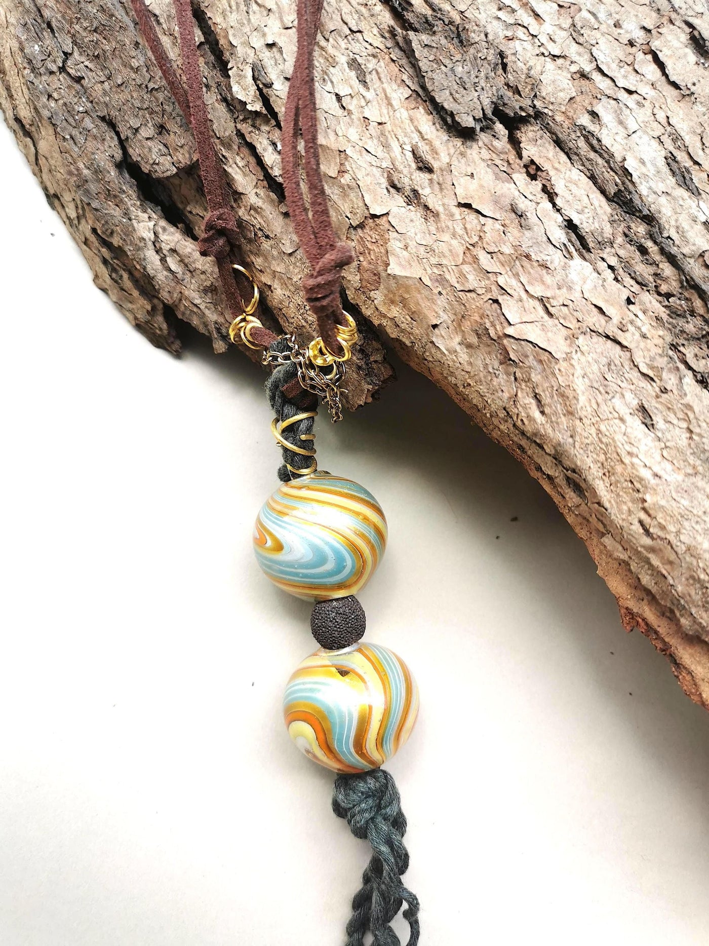 Boho Earth Spirit Echo- Necklace