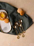 Brass Spoon Cutlery Set of 4