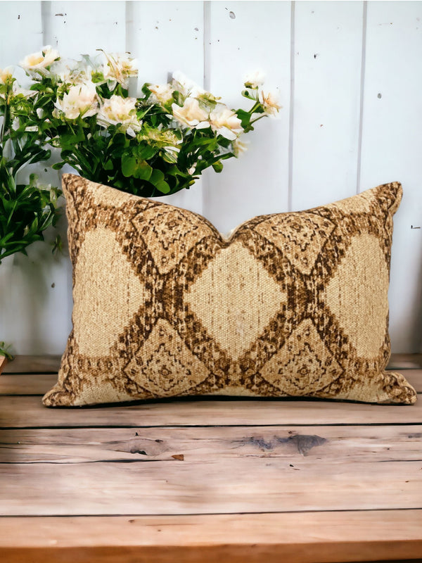 Pillow  Cover - Brown Intrigue