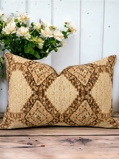 Pillow  Cover - Brown Intrigue