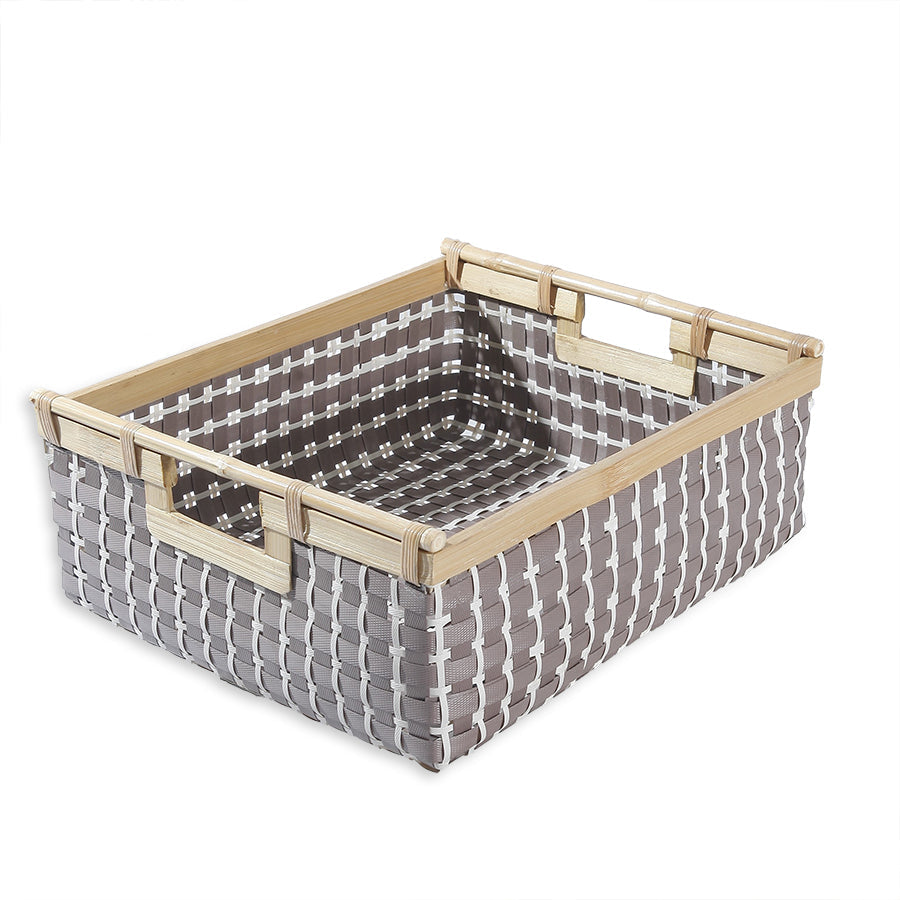 Milano Organizer Brown White
