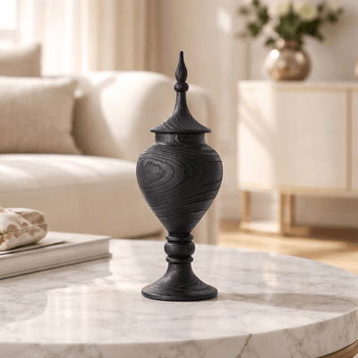 Buckingham Vase With Lid - Short