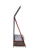 Brass M.S and fabric Bunaai Bench