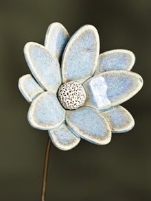 Butterfly Daisy - Single Flower Stem (Powder - Blue)