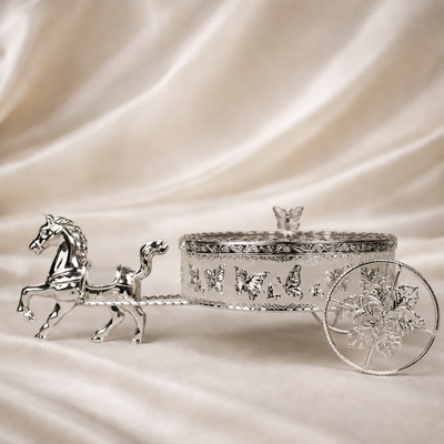 Butterfly Horse Cart Serving Tray