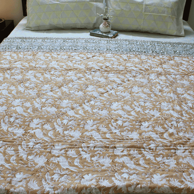 Anand Bagh-Handblock Cotton Quilt