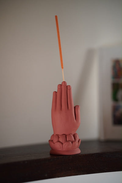 Praying Hands Incense Holder
