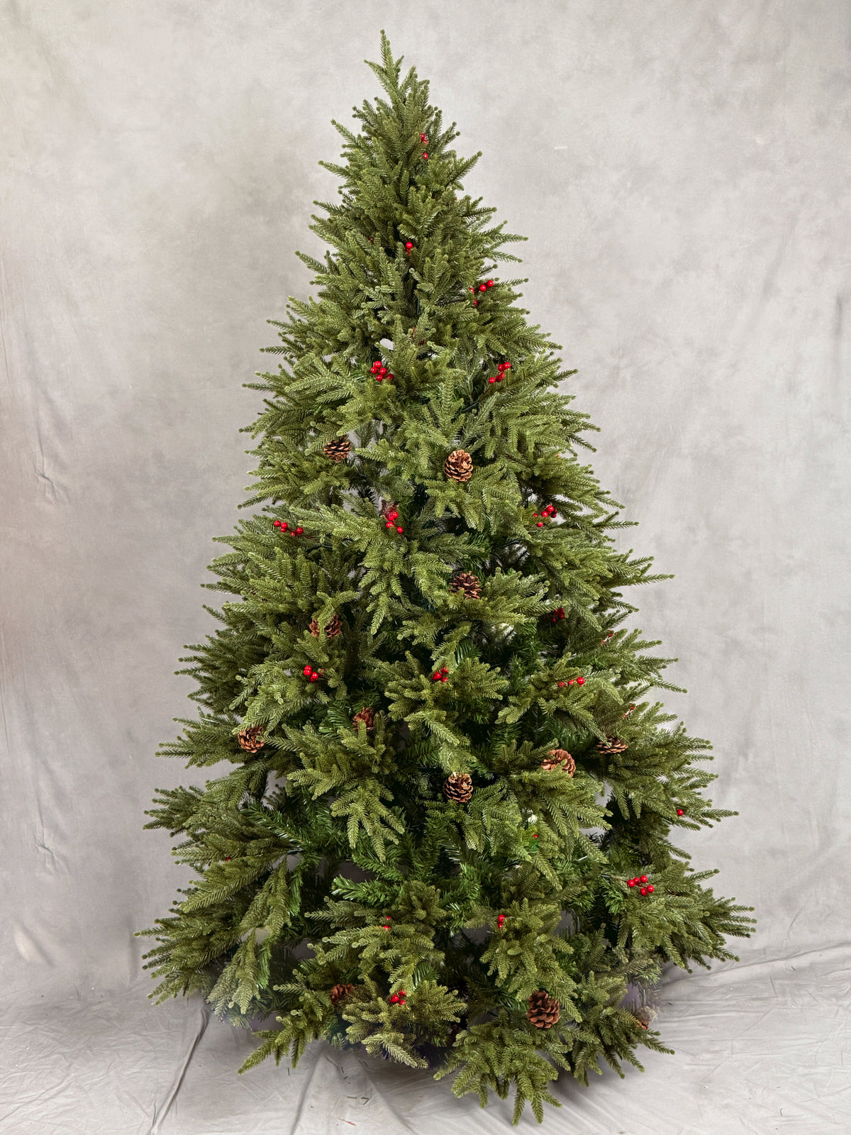 PE Christmas Tree Pinecone & Berry-2