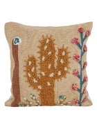 Cushion Cover - Cactus Embroidered