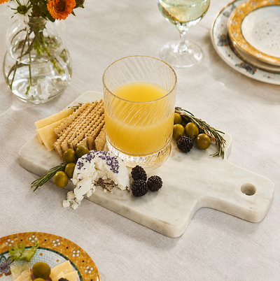 CAMI - IVORY MARBLE PLATTER TRAY