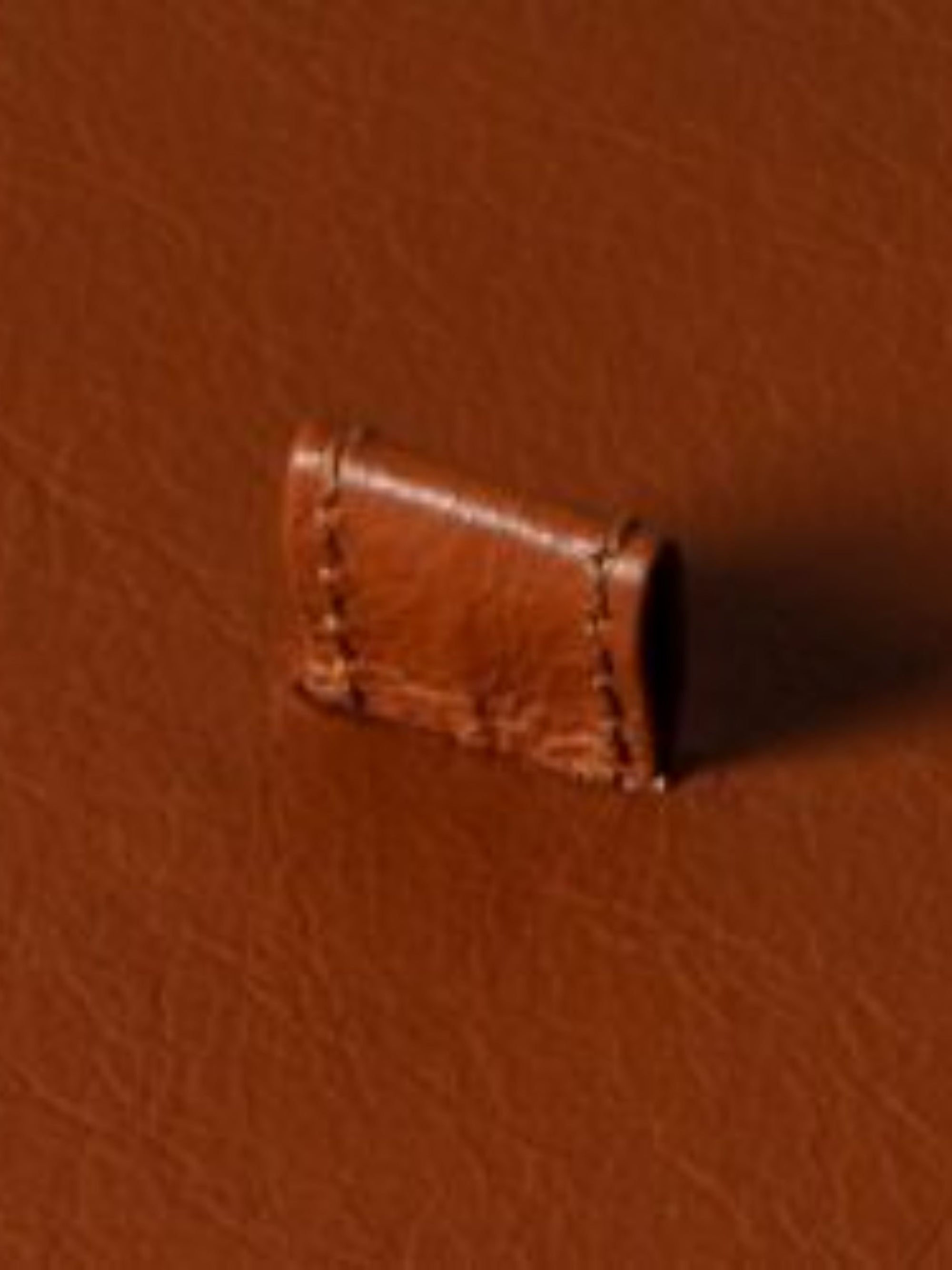 Leather Candle Holder - Small