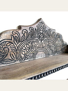 Carved Wooden Arch Wall Shelf