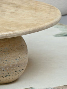 Ceres Travertine Sphere Coffee Table