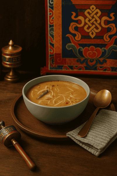 Sage Green Ceramic Thukpa Bowl