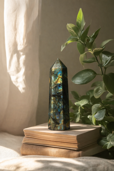 Labradorite Healing Wand