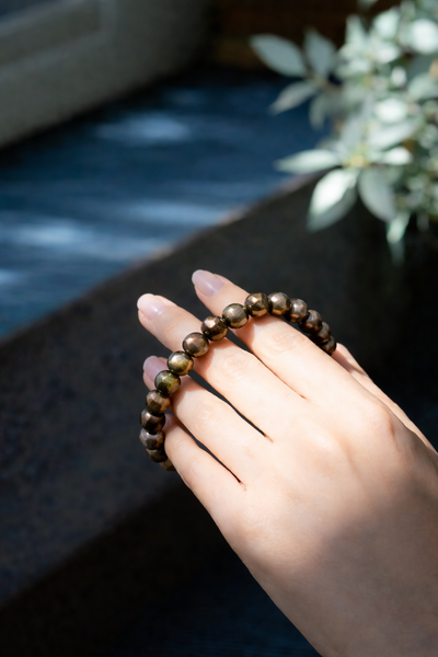Pyrite Money Magnet Bracelet