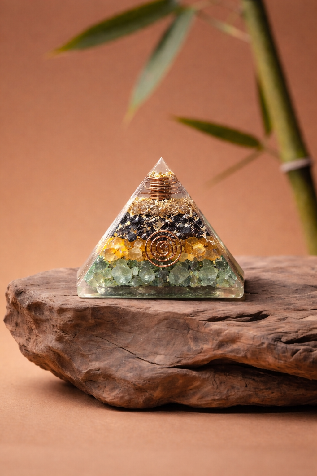 Money & Abundance Magnet Healing Pyramid