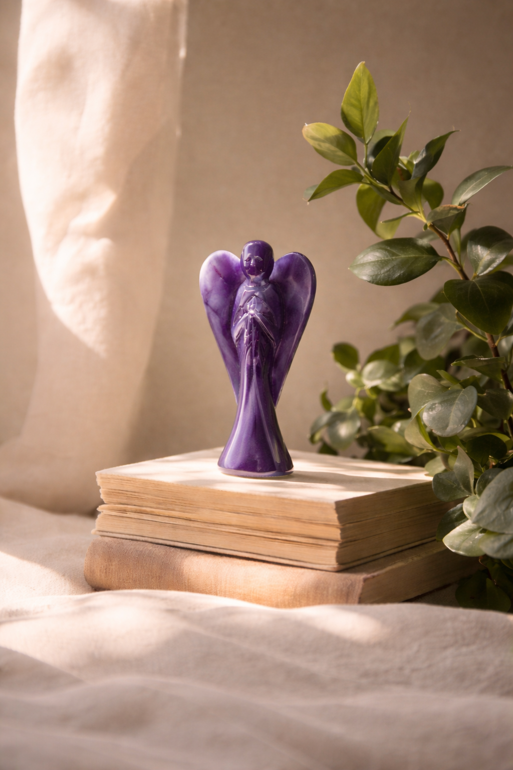 Amethyst Positive Energy Amplifying Angel