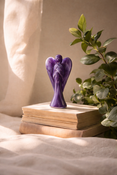 Amethyst Positive Energy Amplifying Angel