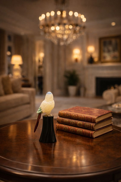 Gemstone Bird Décor Accent