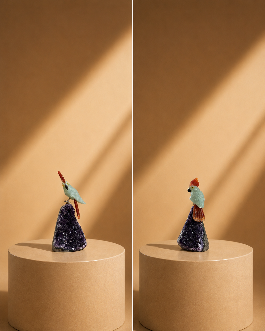 Gemstone Bird Décor