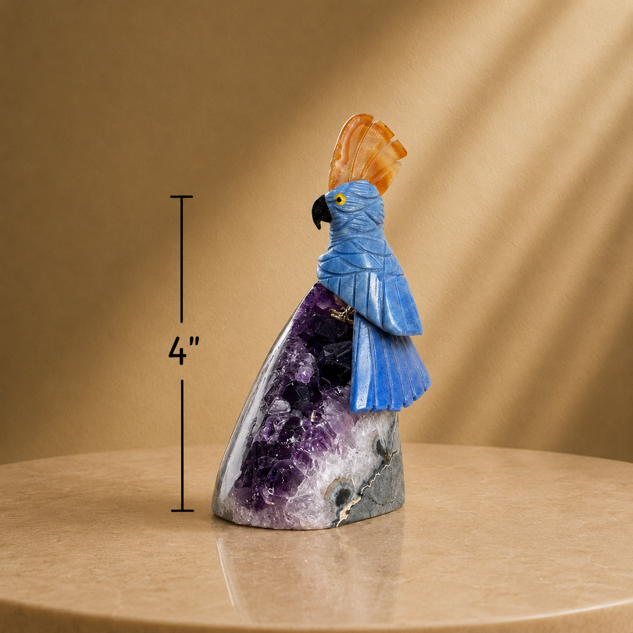 Gemstone Humming Bird Décor Accent