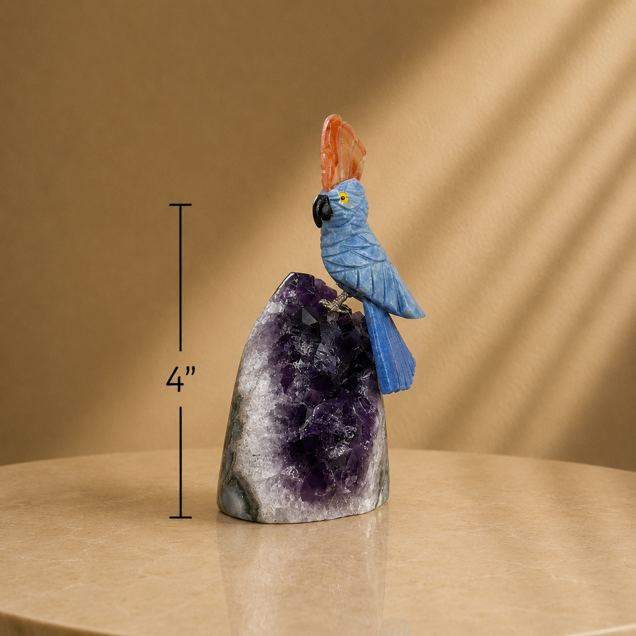 Gemstone Humming Bird Décor Accent