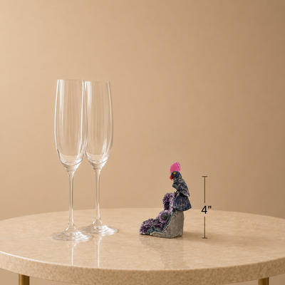 Gemstone Bird Décor