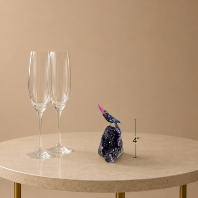 Gemstone Bird Décor