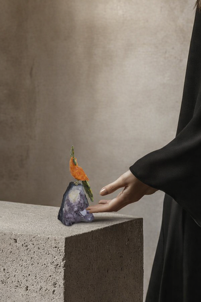 Natural Gemstone Bird