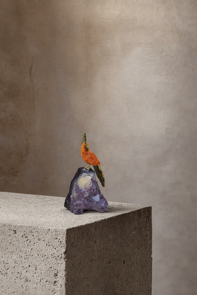 Natural Gemstone Bird
