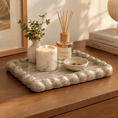 SQUARE MARBLE TRAY