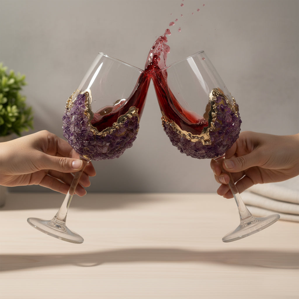 Limited edition - SAN MARCO - Stone Wine Glass