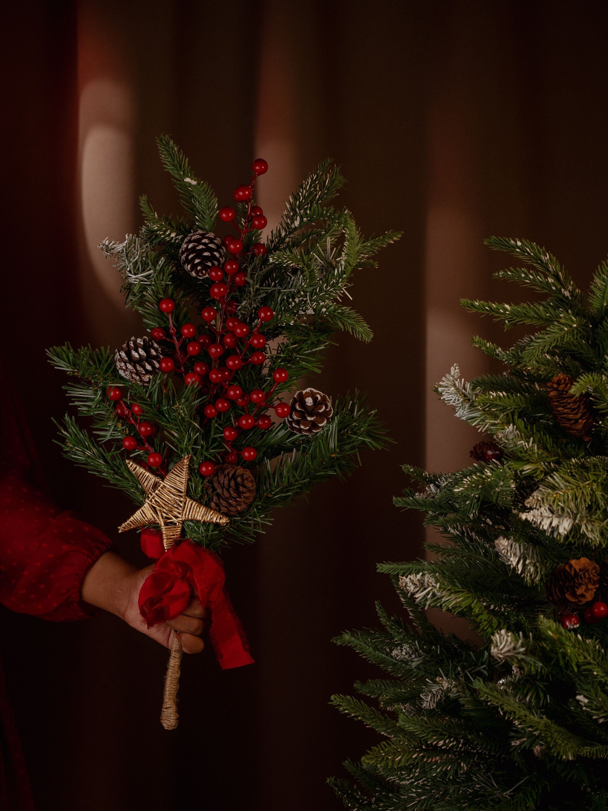 Christmas stick arrangement