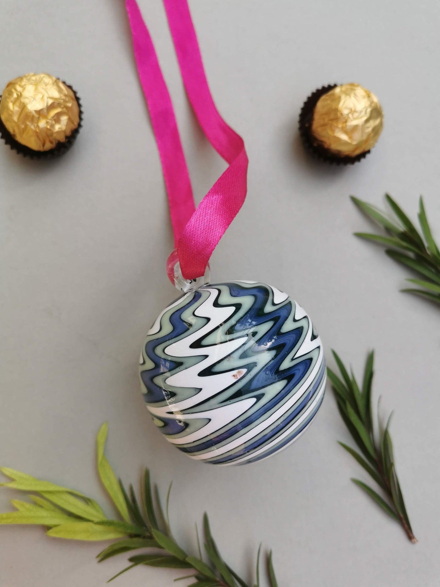 Chroma Hue - Handblown Glass Ornament