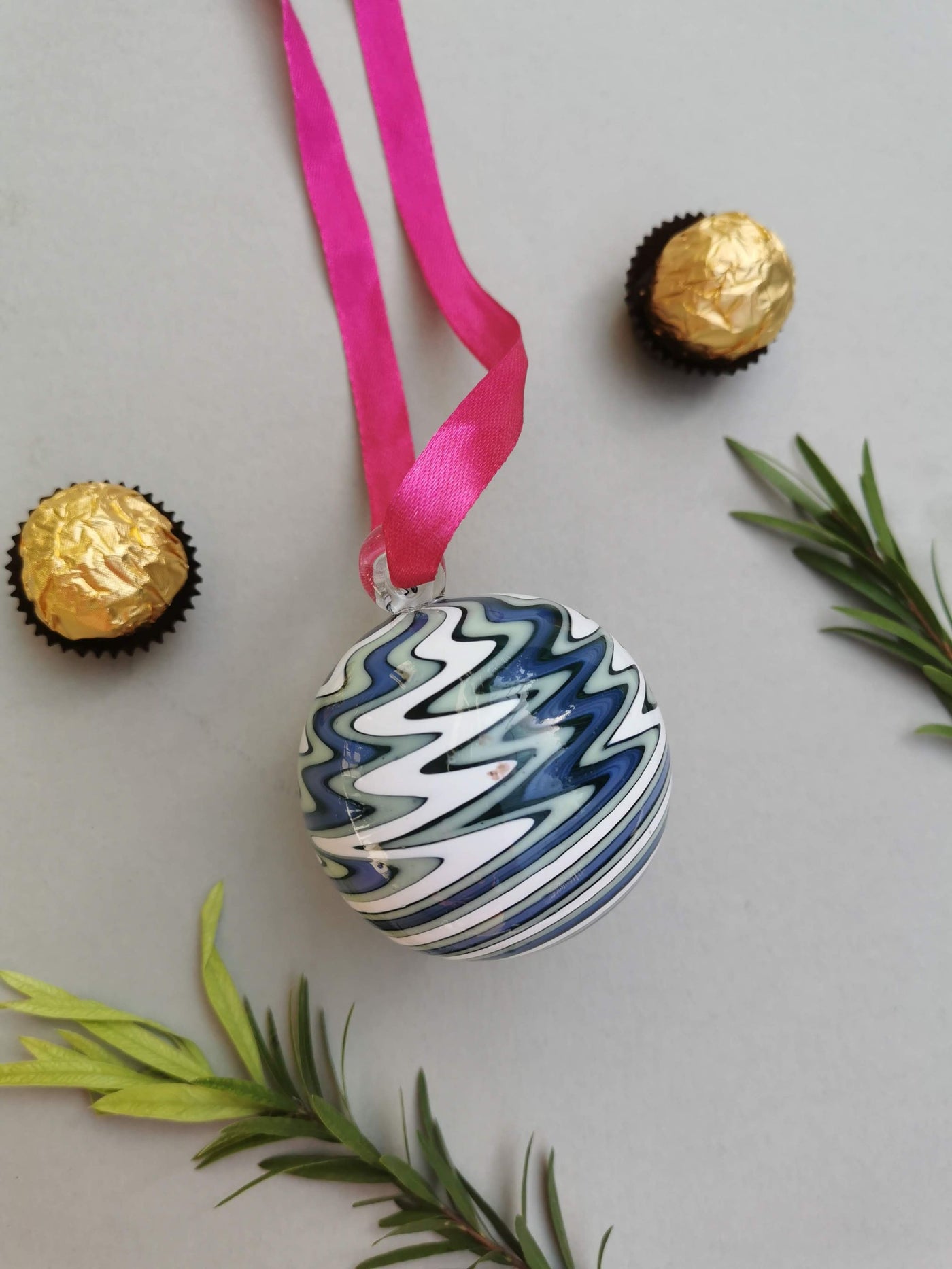 Chroma Hue - Handblown Glass Ornament