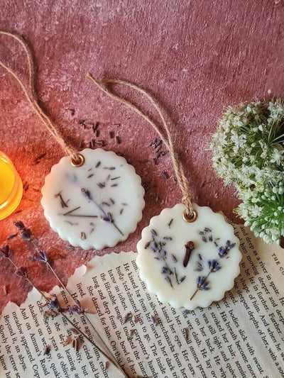 Scented Wax Sachet Circle Frame - Lavender