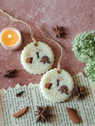 Scented Wax Sachet Circle Frame - Star Anise